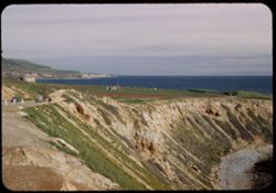 Pacific coast from Palos Verdes Drive just east of Point Vicente, toward Long Pt. And Portuguese Pt.